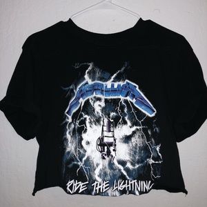 METALLICA CROP TOP